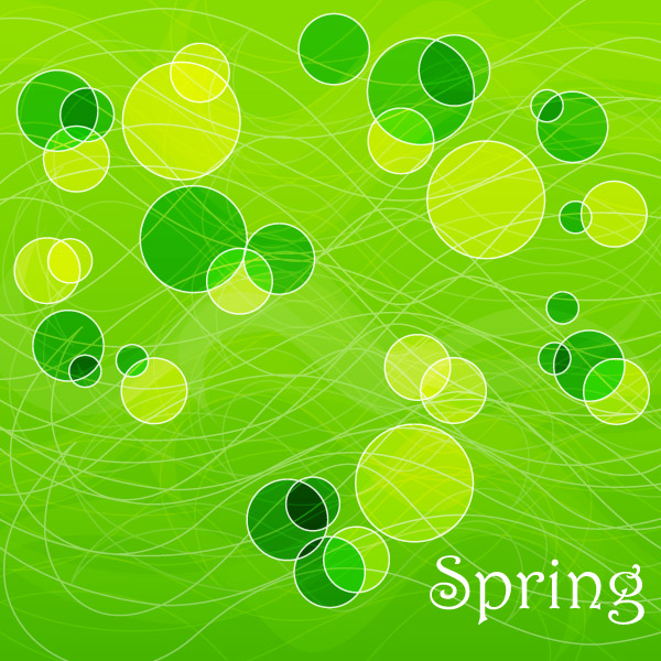 free vector Spring vector background 2